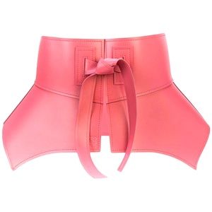 LOEWE OBI LEATHER CORSET BELT